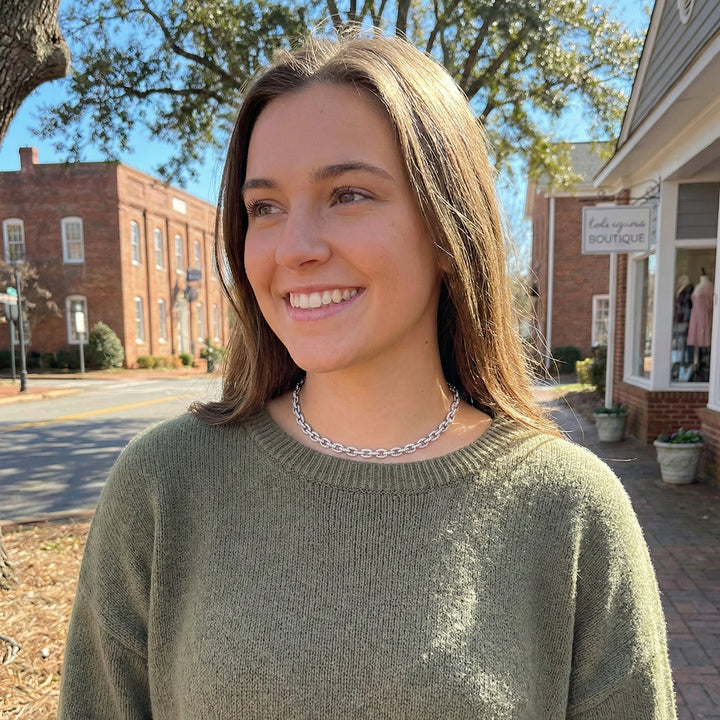 Diamond Link Necklace