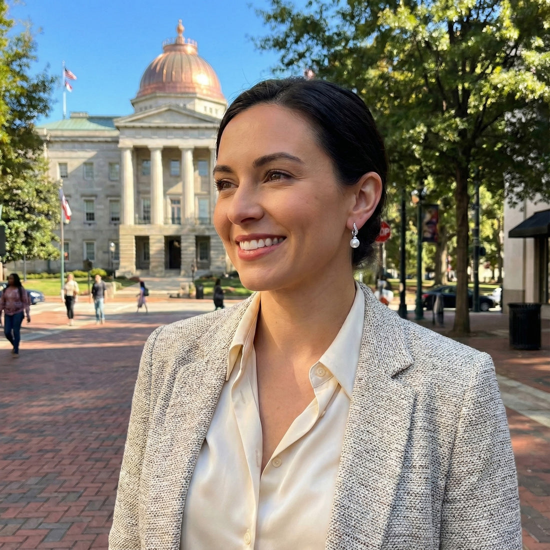 Le Vian® Vanilla Pearl & Diamond Drop Earrings – 14K Vanilla Gold® Graceful and luminous, these elegant drop earrings by Le Vian showcase glowing Vanilla Pearls™ suspended beneath sculpted diamond-accented motifs