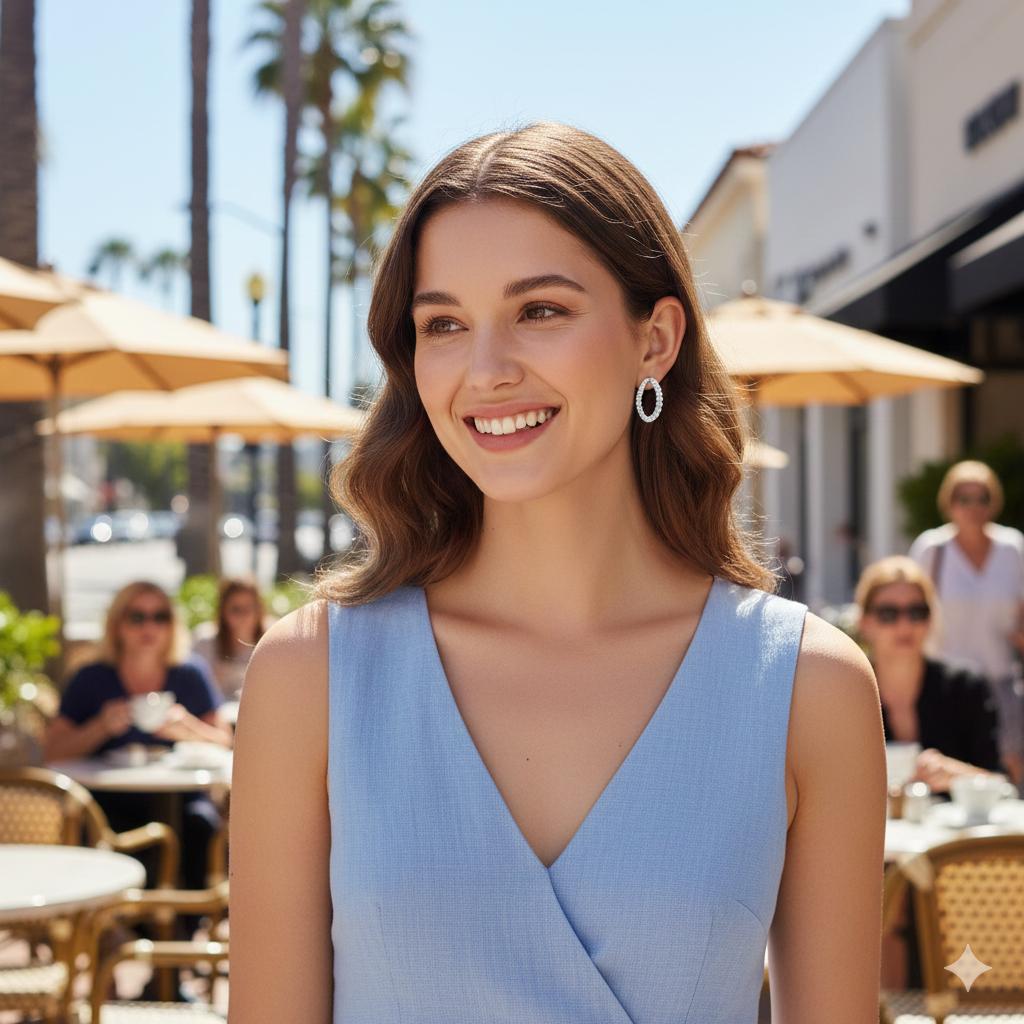 25 mm Hoop Earrings – Classic Inside-Out Design  Timeless and effortlessly elegant, these 25 mm hoop earrings are a must-have for every jewelry collection.