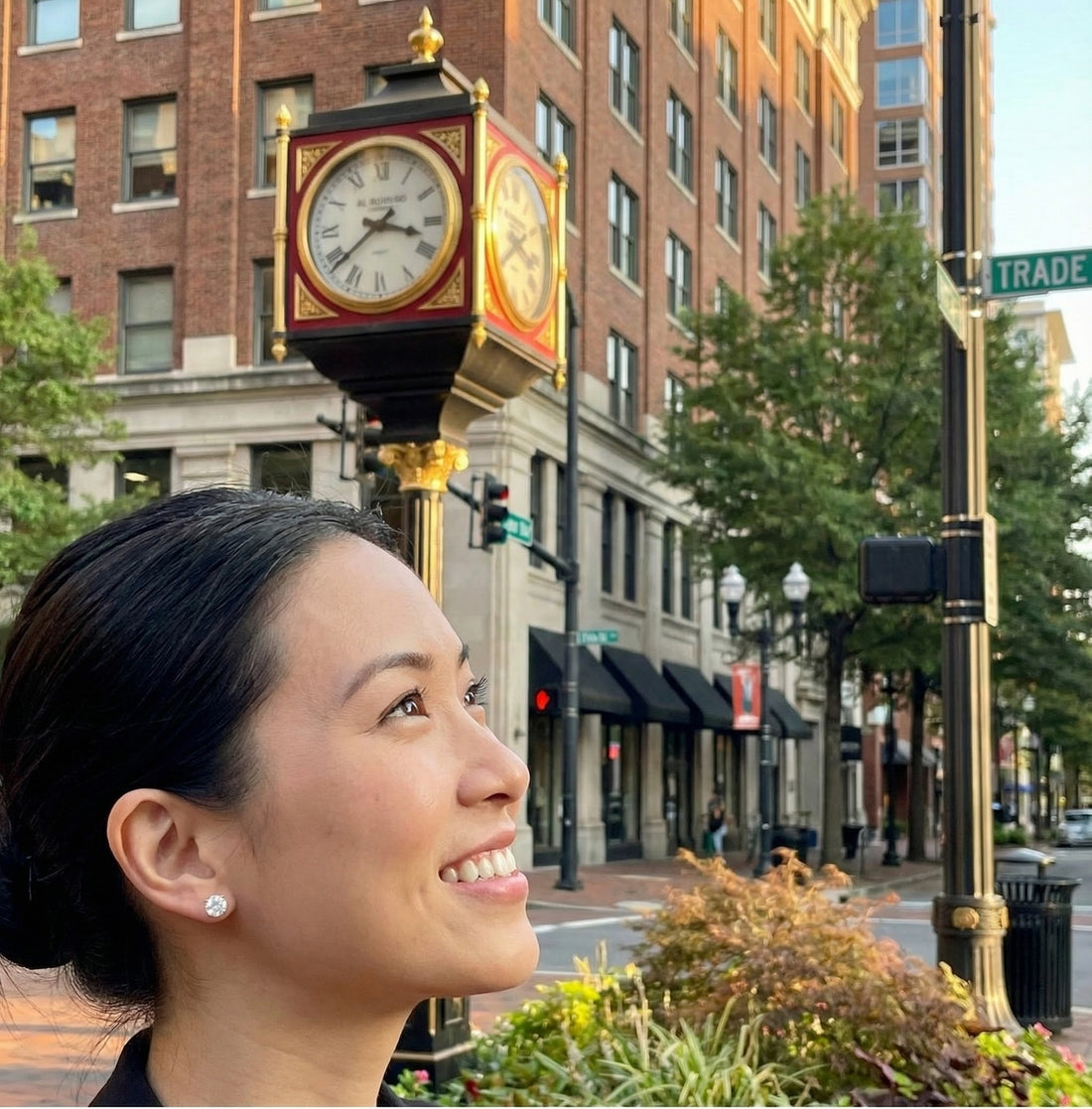 14K White Gold 5.00ctw Lab-Grown Diamond Stud Earrings