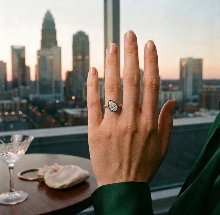 Pear Lab-Grown Diamond Solitaire Ring | 14K Yellow Gold | Diamond | Solitaire | Engagement Ring - Brownee Jewelers