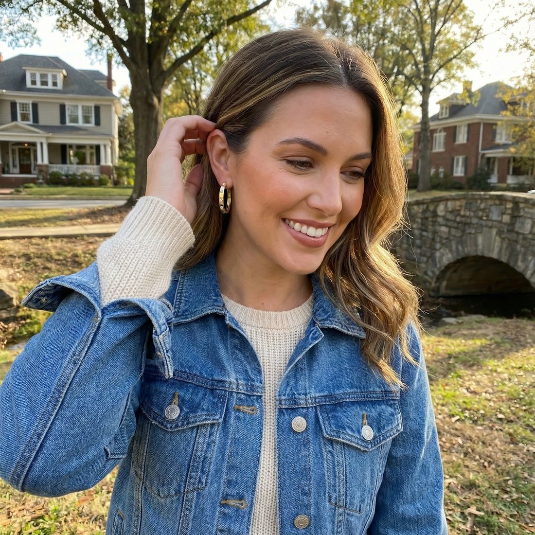 Le Vian® Vanilla Diamonds® Hoop Earrings – 14K Honey Gold™ Timeless elegance meets modern luxury in these classic hoop earrings by Le Vian