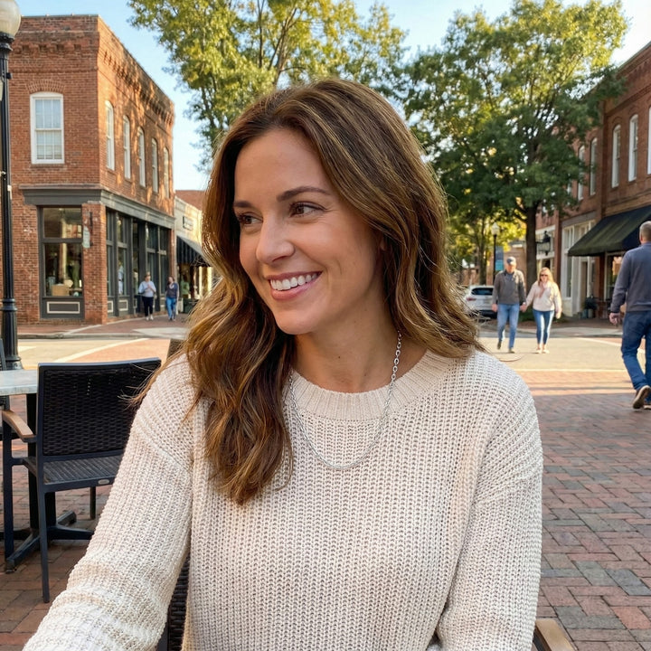 Charlotte Chain – Sterling Silver Bonded with Platinum (20")