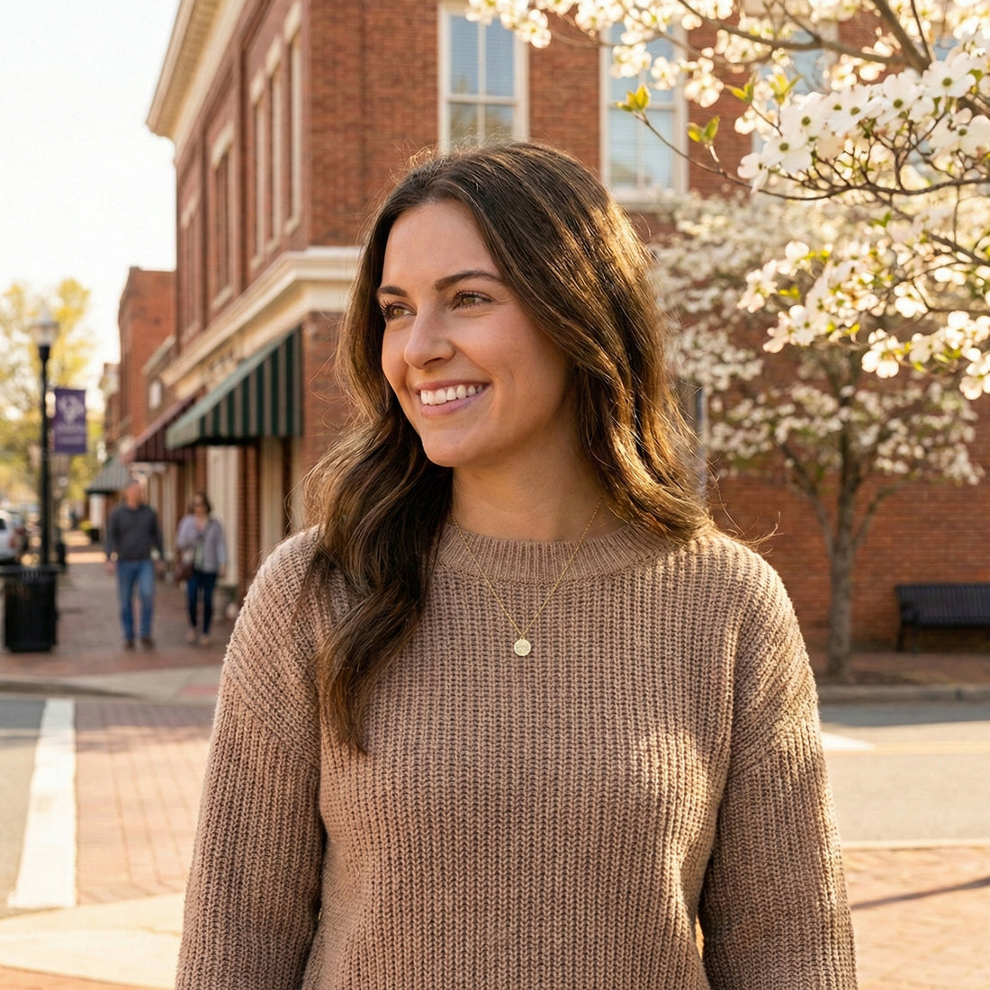 Your Own Path Compass Necklace 