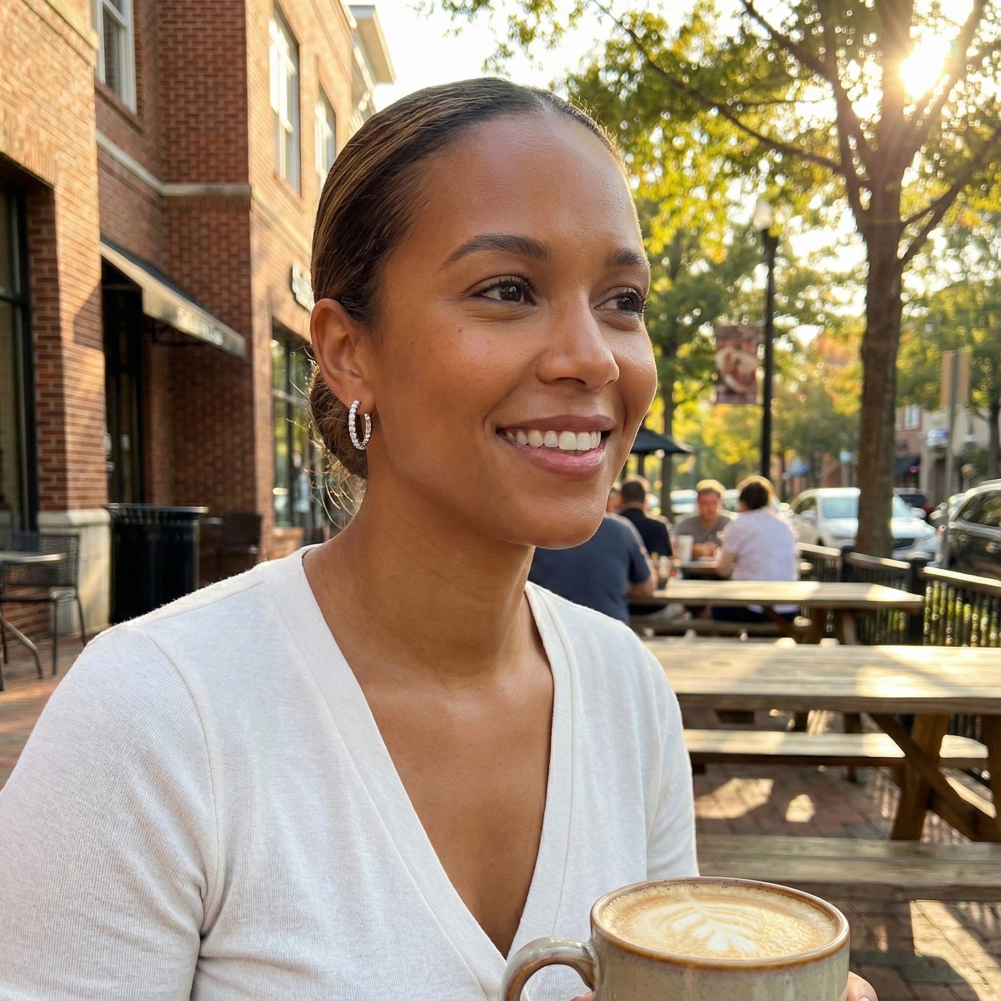 Lafonn 16mm x 20mm Inside-Out Oval Hoop Earrings