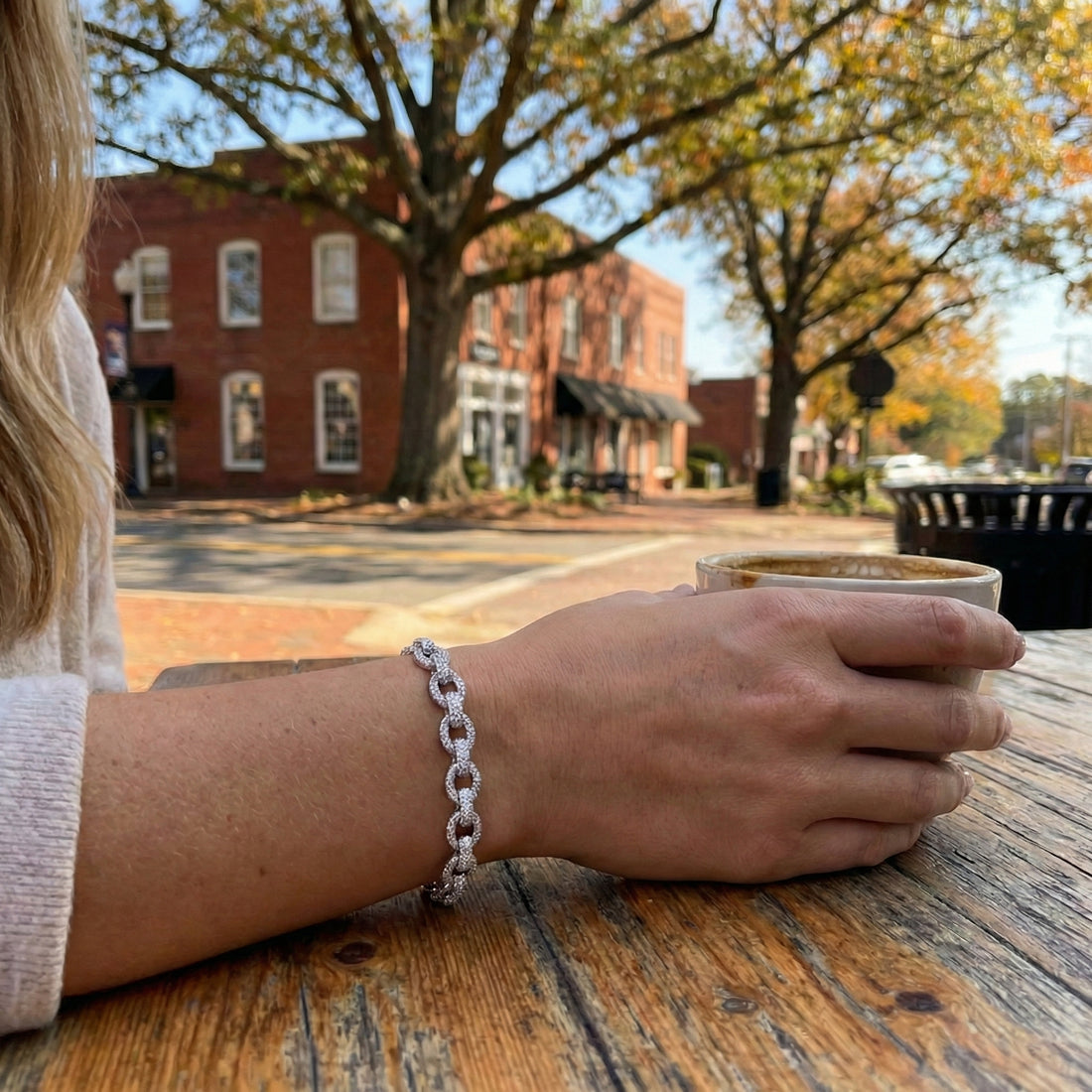 Diamond Link Bracelet