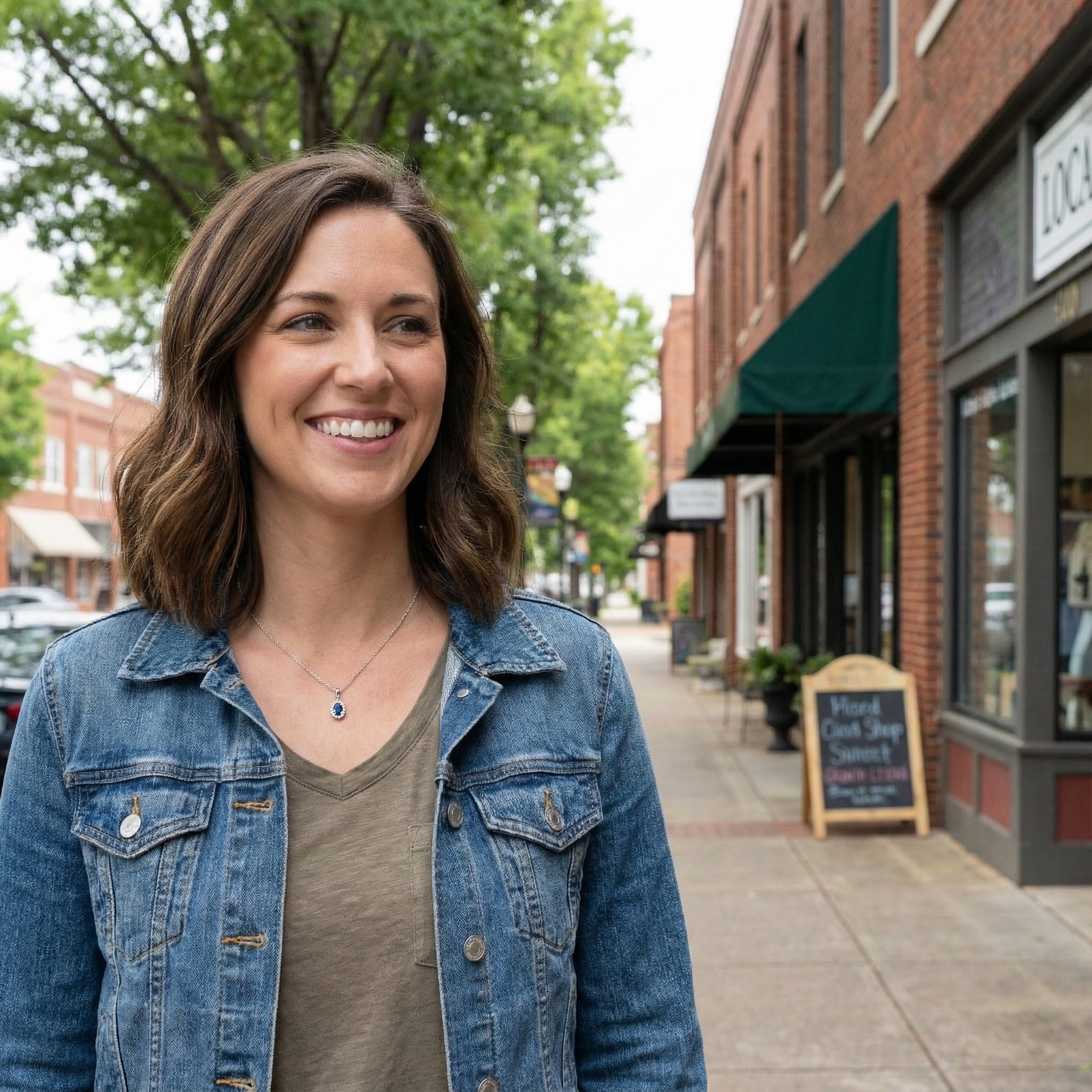 Sapphire Diamond Halo Pendant