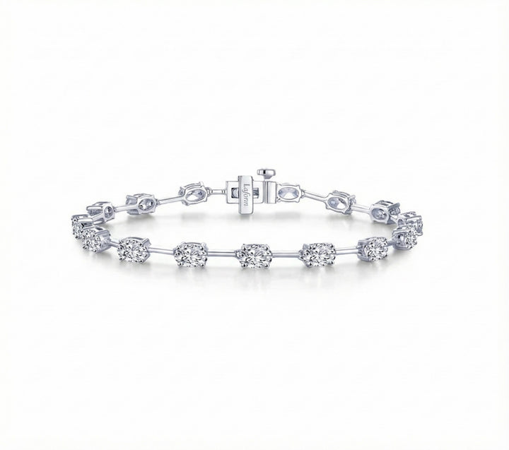 Lafonn Oval Lassaire Diamond Station Bracelet