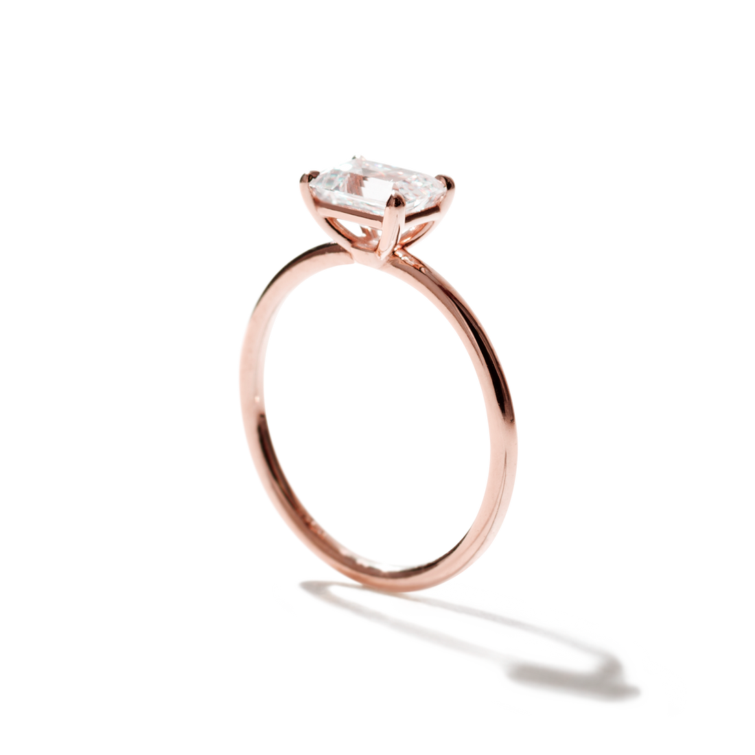 East-West Engagement Ring