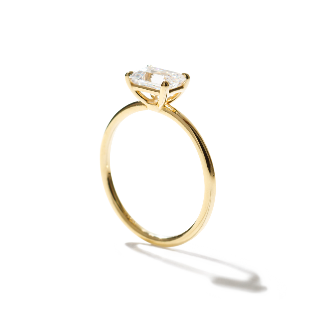 East-West Engagement Ring