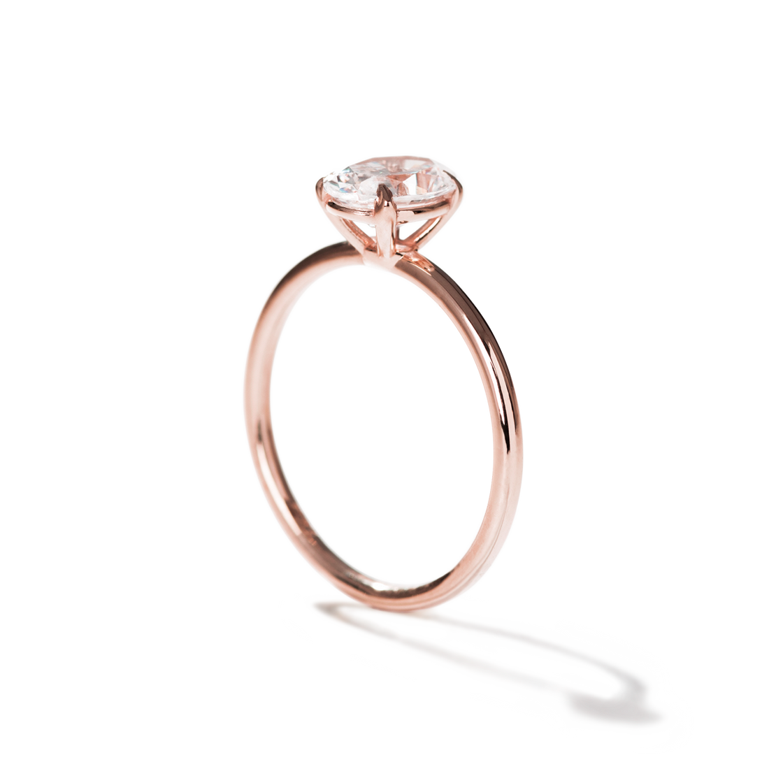 Solitaire Diamond Engagement Ring