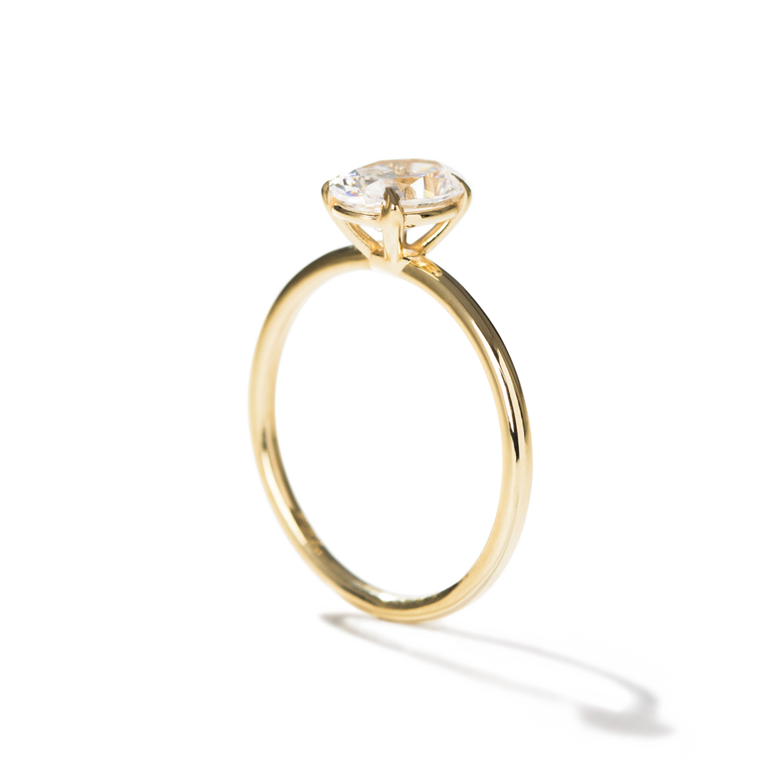 Solitaire Diamond Engagement Ring