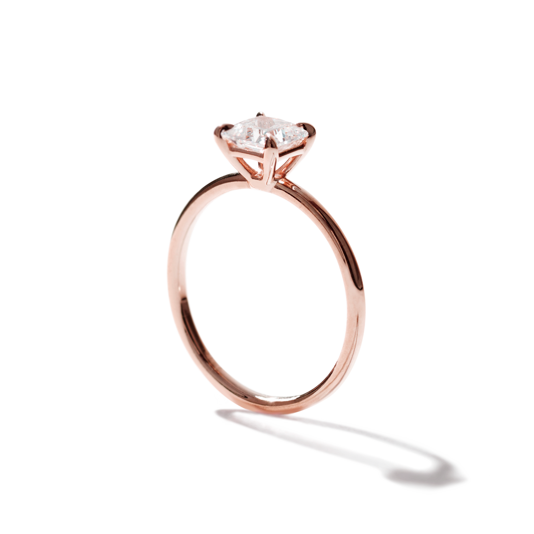 Solitaire Diamond Engagement Ring