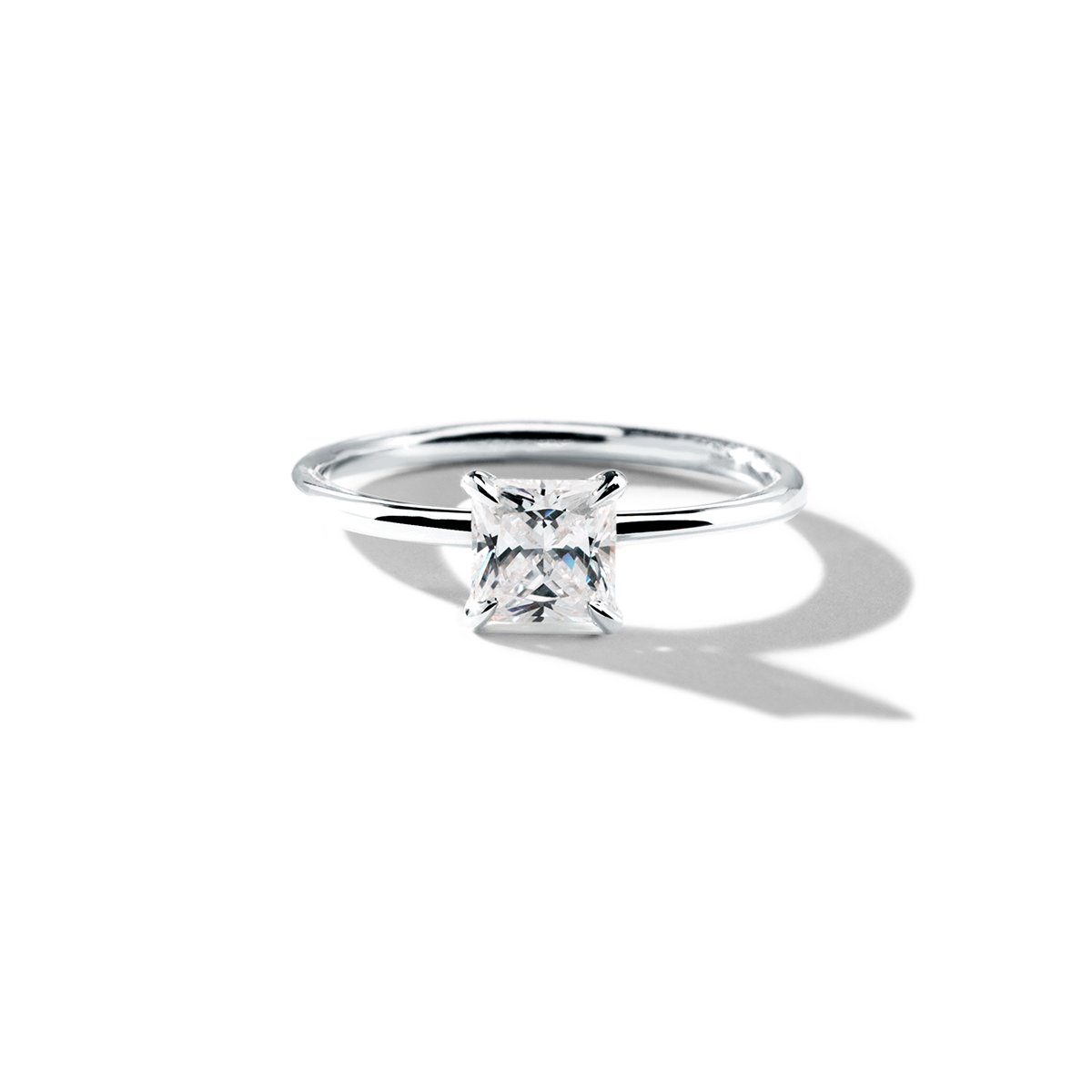 Solitaire Diamond Engagement Ring