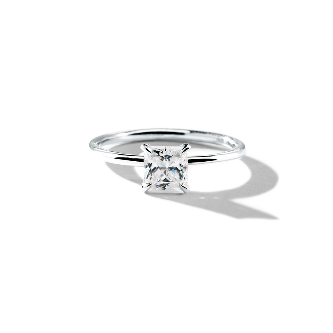 Solitaire Diamond Engagement Ring