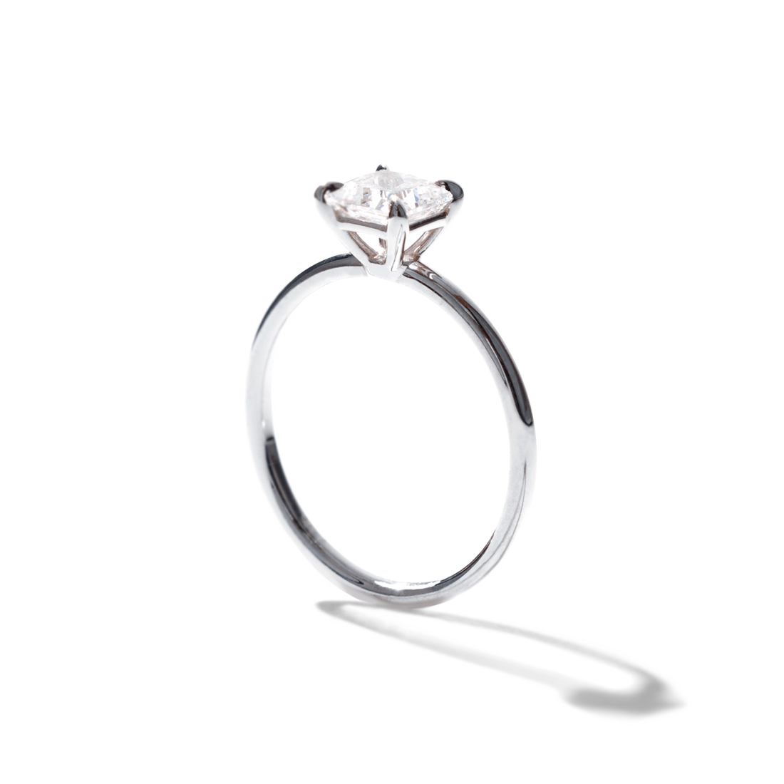 Solitaire Diamond Engagement Ring