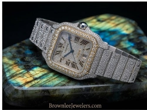 Diamond Cartier Santos 