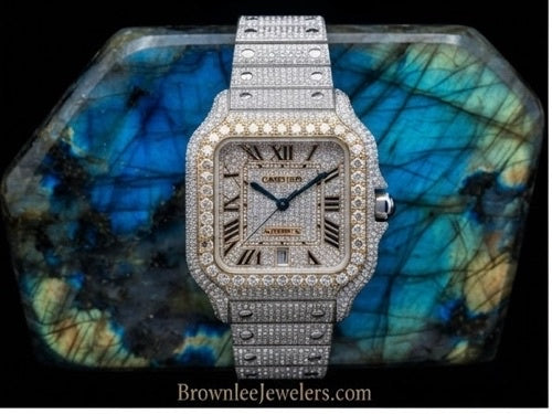 Diamond Cartier Santos 