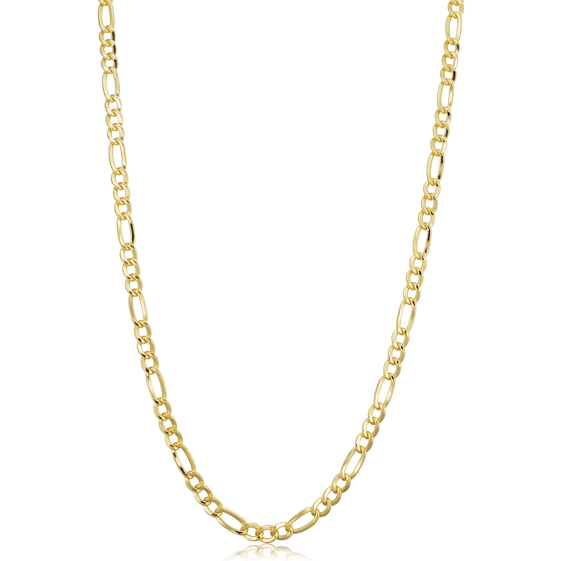 Gold-Filled Figaro Chain Necklace | Gold-Filled | Classic Figaro Links | 20 Inch Length | Timeless Layering Style - Brownee Jewelers