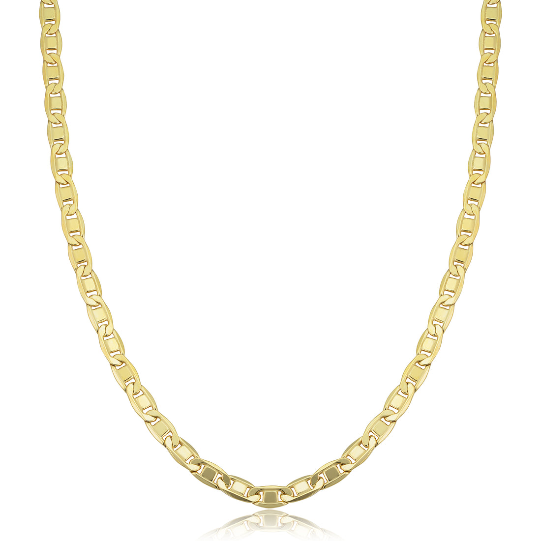 24 Inch 4.25mm Gold Filled Valentino Chain Necklace