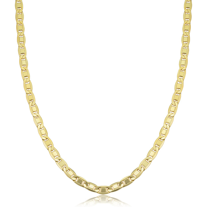 Gold Filled Valentino Chain Necklace | 24 Inch | 4.25mm | KGFVLT100-24LC - Brownee Jewelers
