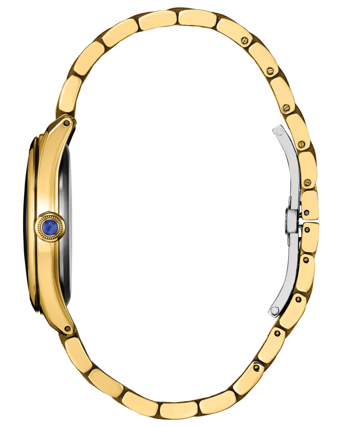 Citizen L Classic | Eco-Drive Ladies Watch | Gold-Tone Stainless Steel | Blue Dial | Bracelet | WR50 Dress Classic - Brownee Jewelers