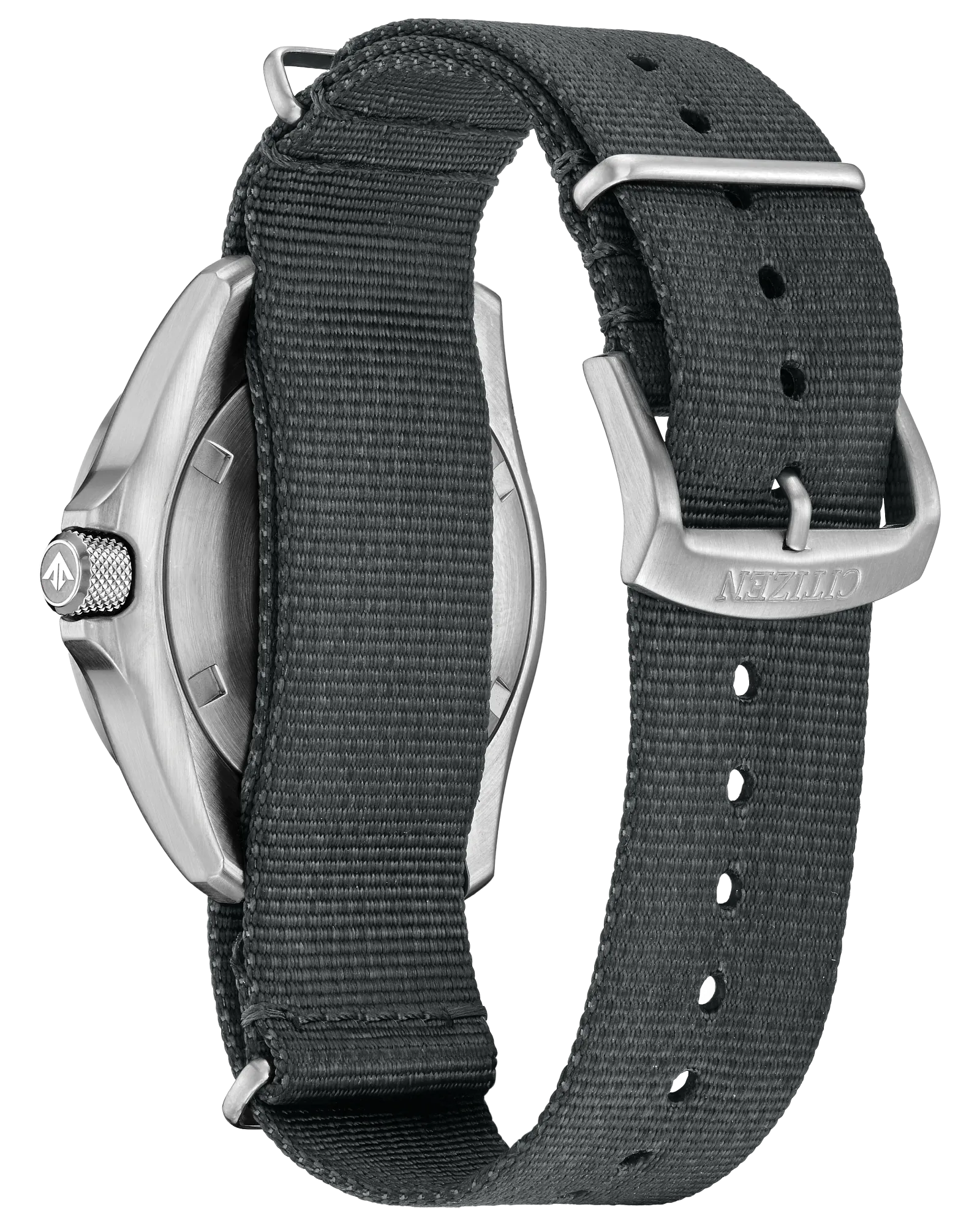 Citizen Promaster Land GMT | Eco-Drive GMT Navy Dial Watch | Stainless Steel | WR200 Nylon Strap Watch | Men’s Adventure Field Design - Brownee Jewelers