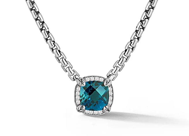 LONDON BLUE TOPAZ NECKLACE 