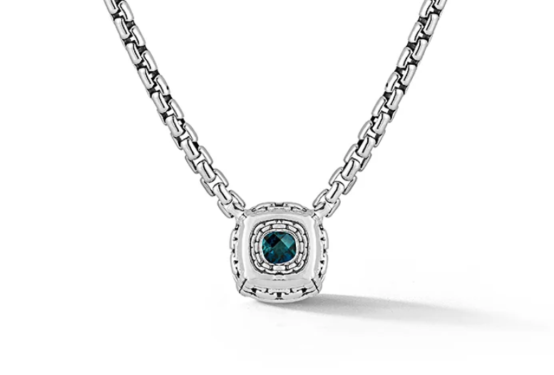 LONDON BLUE TOPAZ NECKLACE 