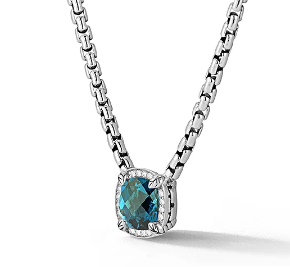 LONDON BLUE TOPAZ NECKLACE 
