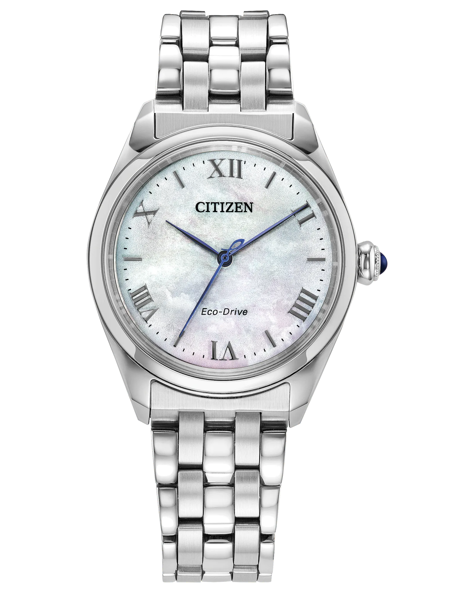 Citizen L Classic | Citizen Eco-Drive Ladies Watch | Stainless Steel Bracelet | White Dial | WR50 Classic Dress - Brownee Jewelers
