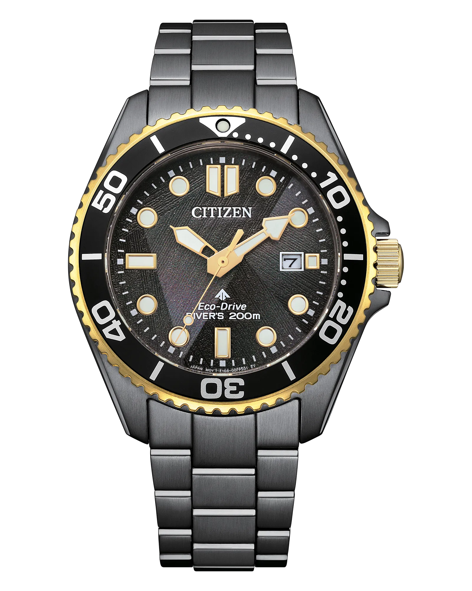 Promaster Dive LIGHT in BLACK | Citizen Eco-Drive | Gray IP Stainless Steel | Black Dial | 200M Dive Watch - Brownee Jewelers