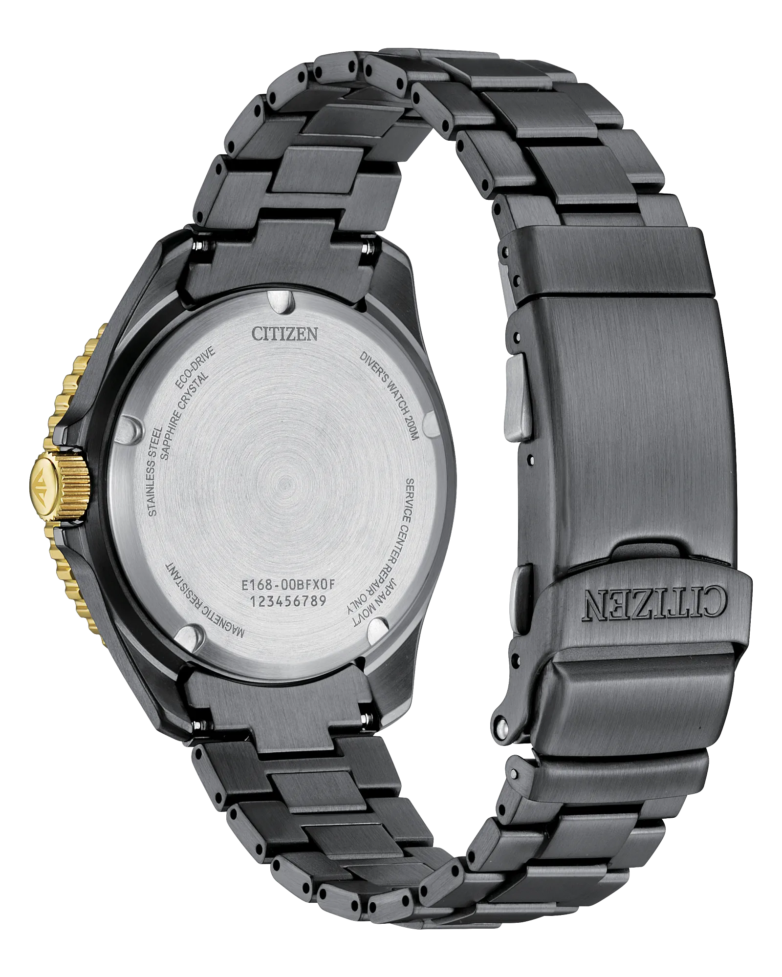 Promaster Dive LIGHT in BLACK | Citizen Eco-Drive | Gray IP Stainless Steel | Black Dial | 200M Dive Watch - Brownee Jewelers