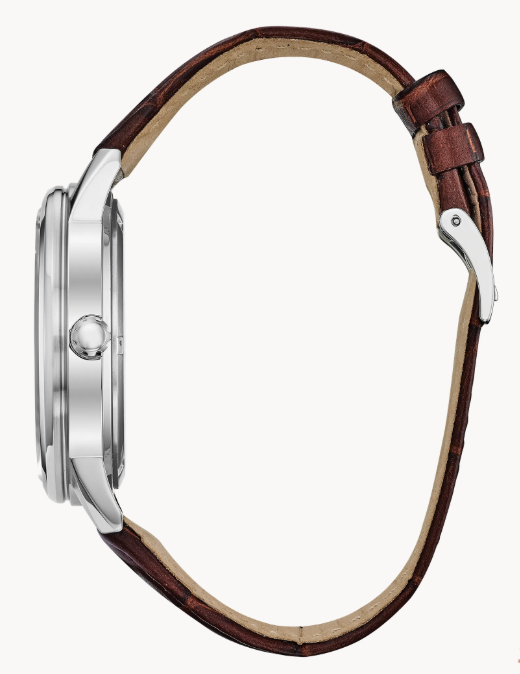 The CITIZEN Corso collection, a combination of functional simplicity with a touch of timeless elegance is not only a solar watch, but powered by any light with Eco-Drive technology