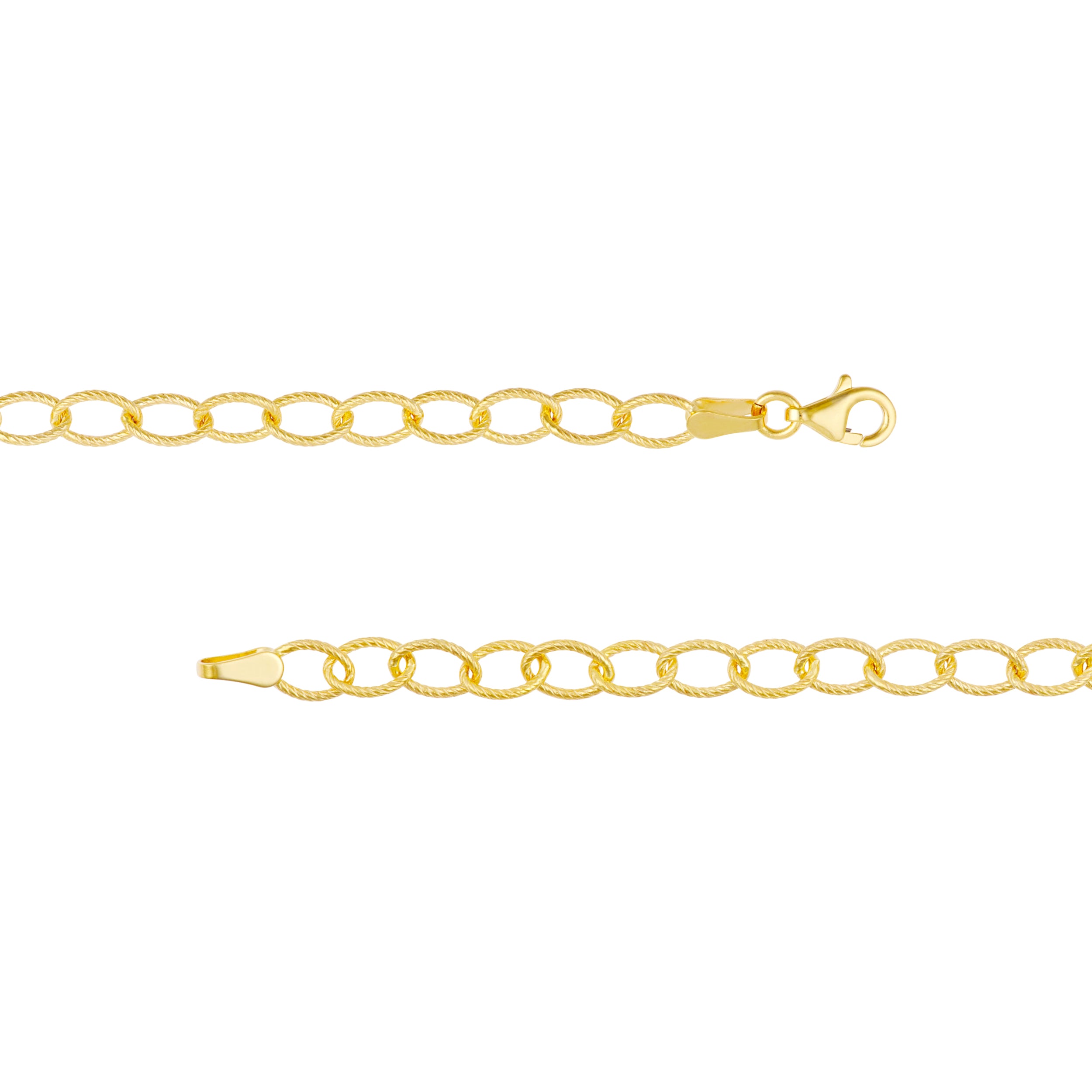 7.5" OVAL LINK BRACELET | 14K YELLOW GOLD | MF000989-14Y - Brownlee Jewelers