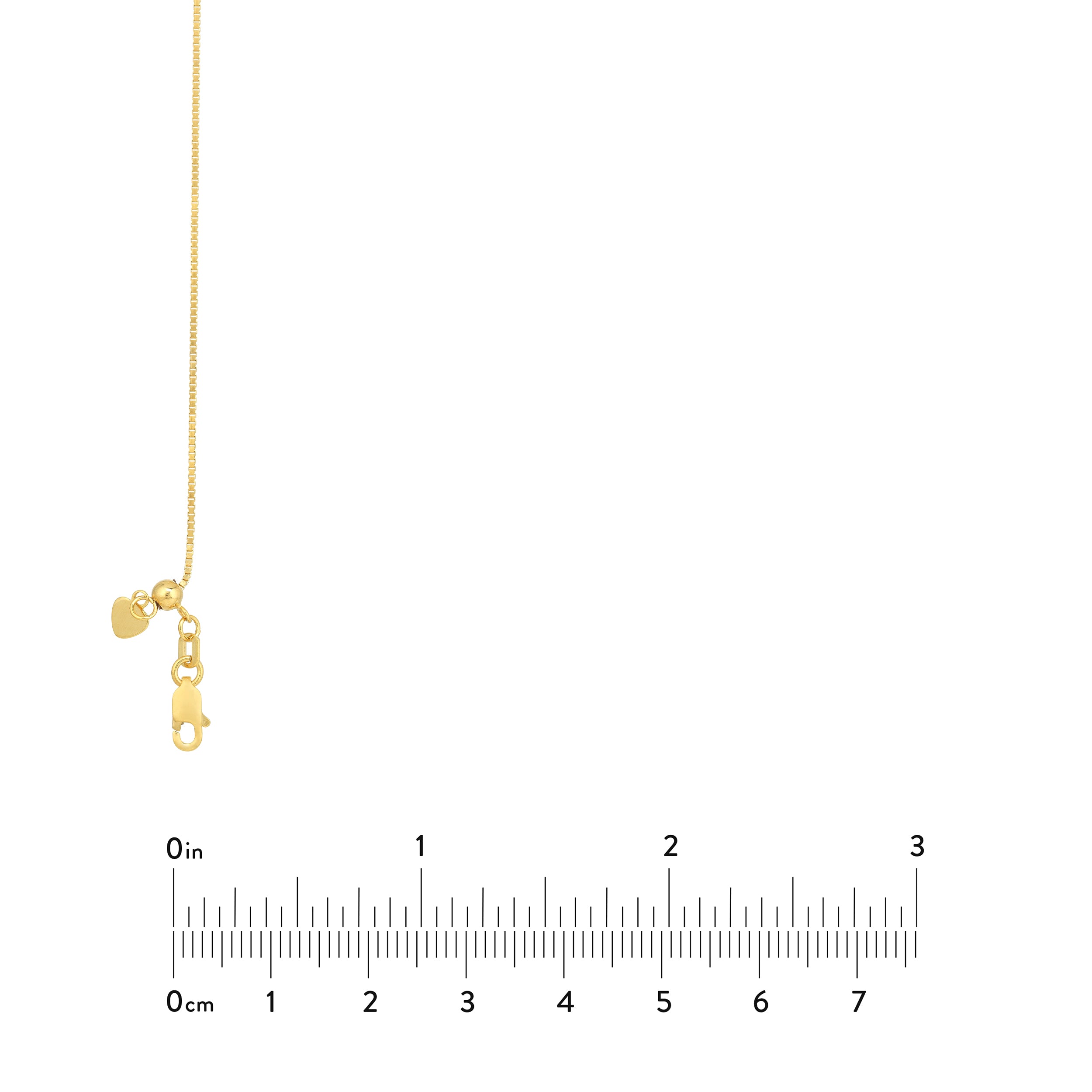 22" 0.8MM BOX CHAIN NECKLACE | 10K YELLOW GOLD | MF007744-10Y - Brownlee Jewelers