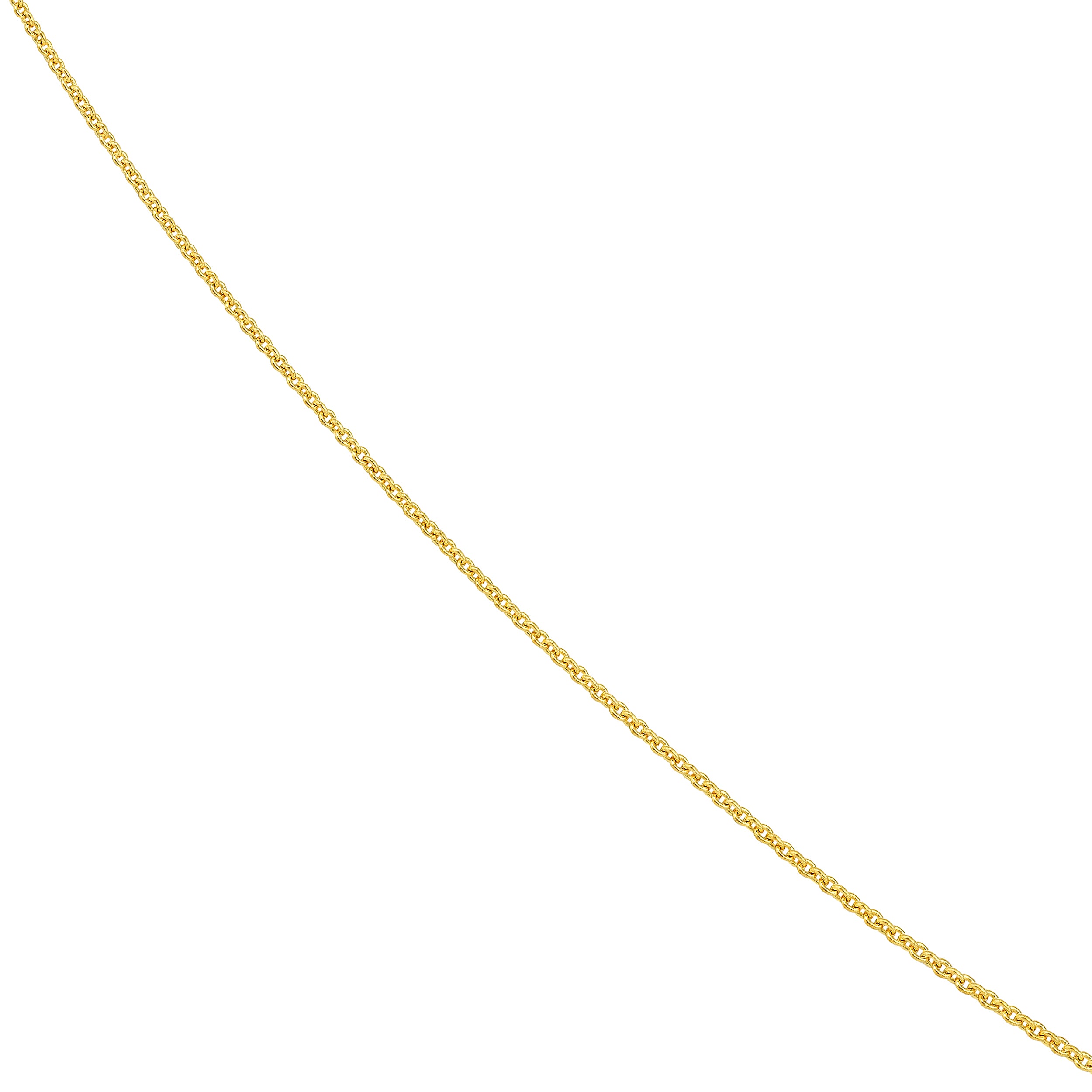 22" 0.9MM CABLE CHAIN NECKLACE | 10K YELLOW GOLD | MF007745-10Y - Brownlee Jewelers