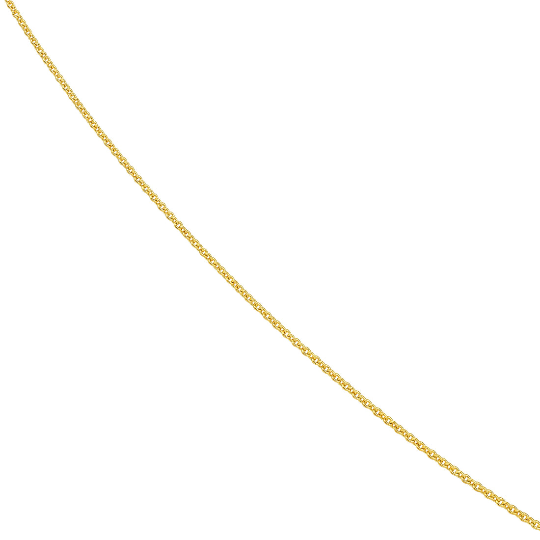 22" 0.9MM CABLE CHAIN NECKLACE | 10K YELLOW GOLD | MF007745-10Y - Brownlee Jewelers