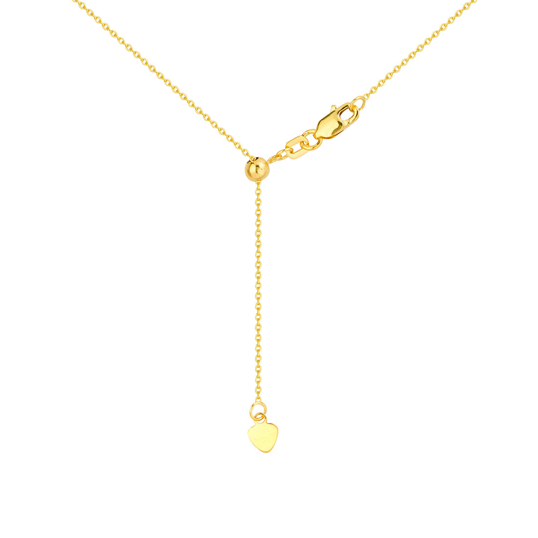 22" 0.9MM CABLE CHAIN NECKLACE | 10K YELLOW GOLD | MF007745-10Y - Brownlee Jewelers