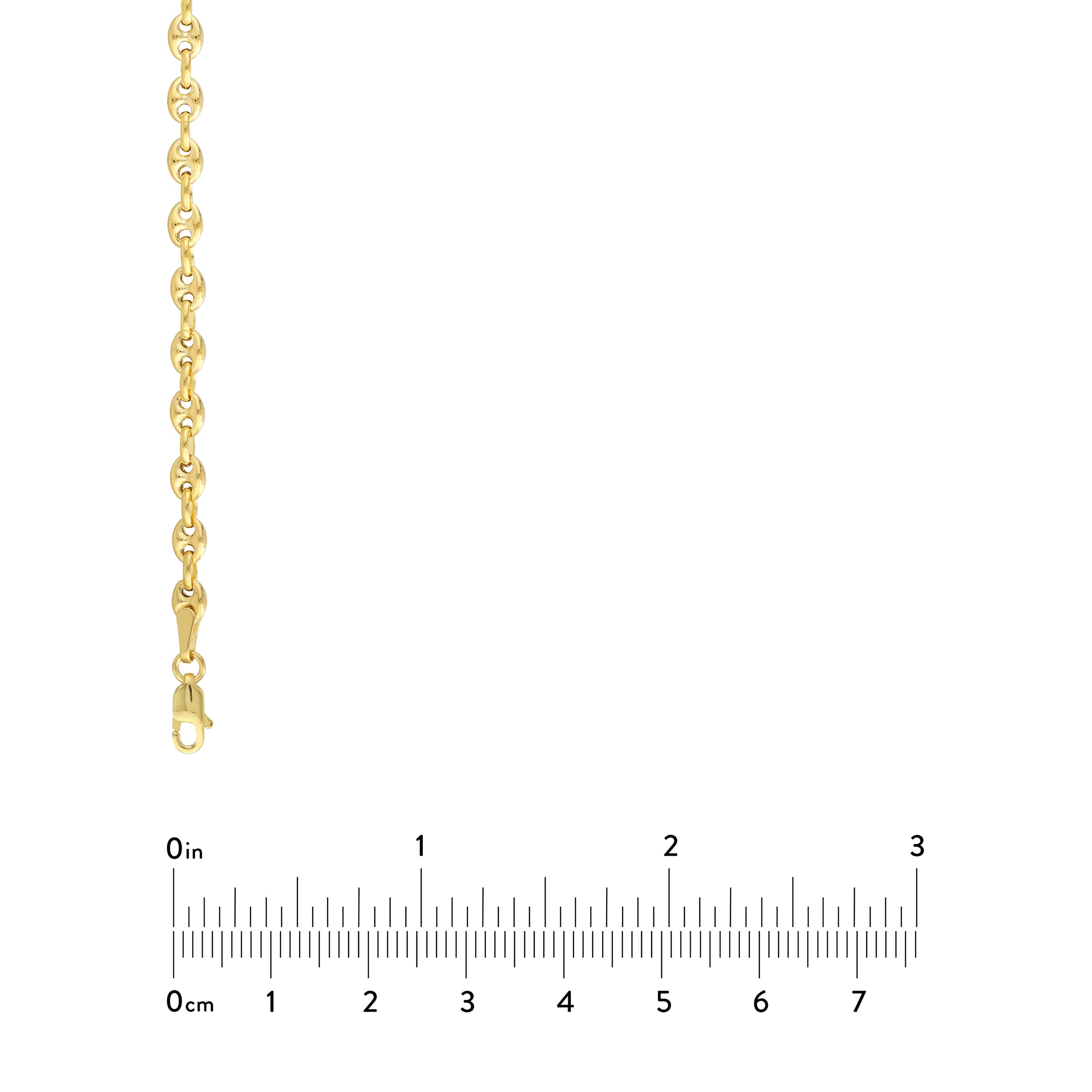 20" 3.7MM PUFFED MARINER CHAIN NECKLACE | 14K YELLOW GOLD | MF011050-14Y - Brownlee Jewelers