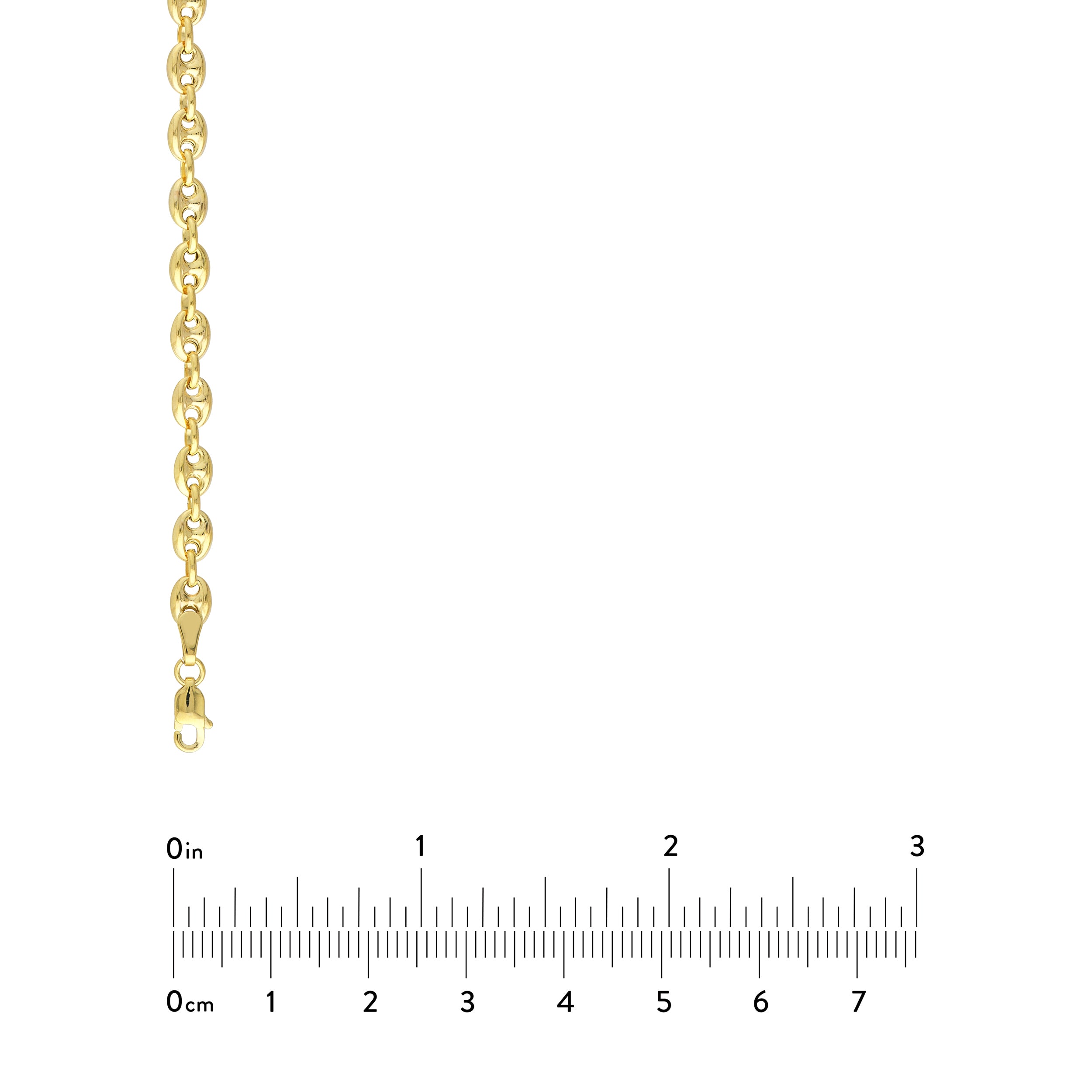 18" 4.5MM PUFFED MARINER CHAIN NECKLACE | 14K YELLOW GOLD | MF011183-14Y - Brownlee Jewelers