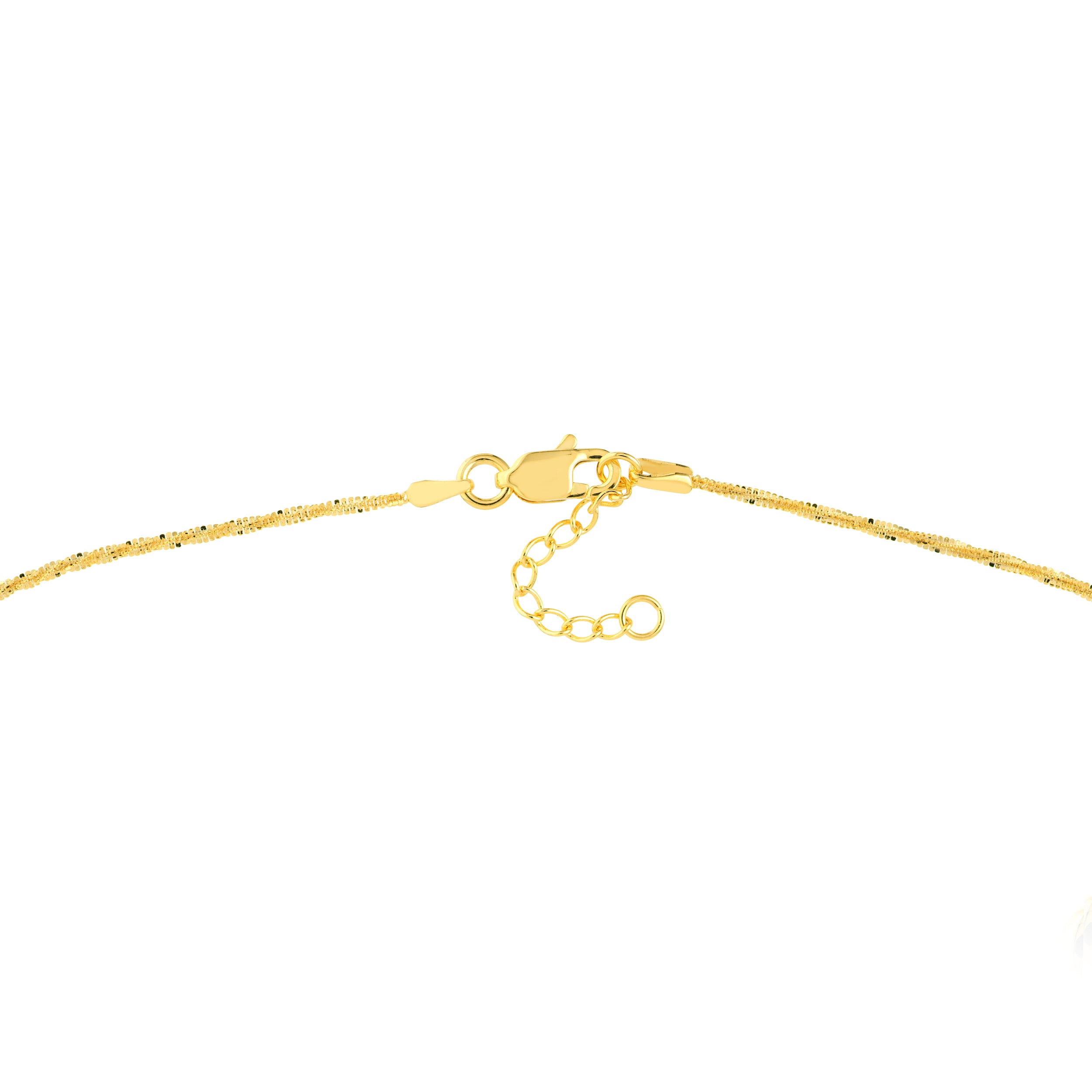 10" ADJUSTABLE DIAMOND-CUT AXIS STATION BEAD CHAIN ANKLET | 14K YELLOW GOLD | MF013491-14Y - Brownlee Jewelers