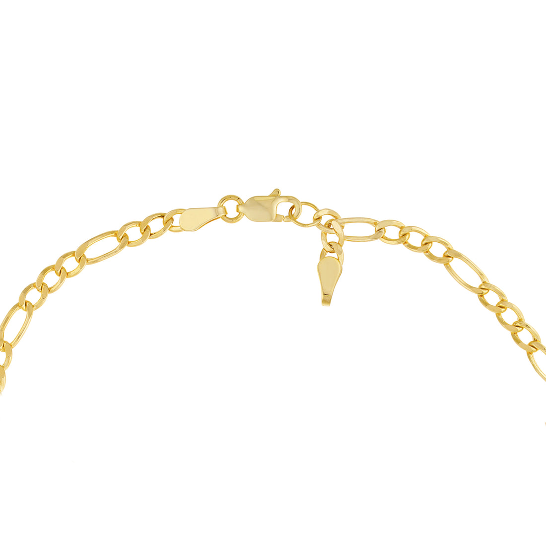 6" ID FIGARO CHAIN BRACELET | 14K YELLOW GOLD | MF015083-14Y - Brownlee Jewelers