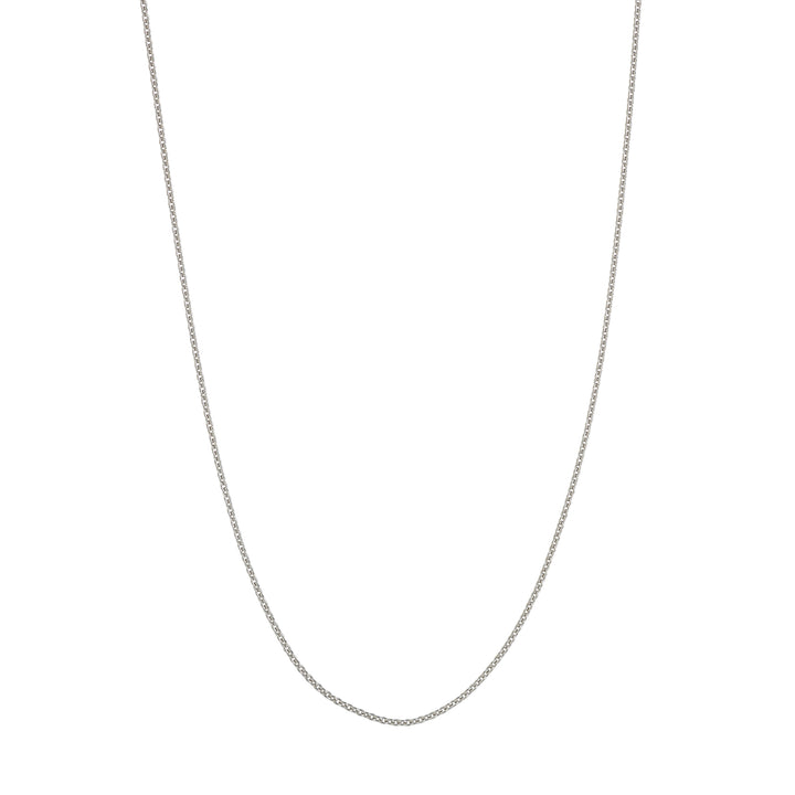 22" 0.9MM ADJUSTABLE CABLE CHAIN NECKLACE | STERLING SILVER | MF018186-92B - Brownlee Jewelers
