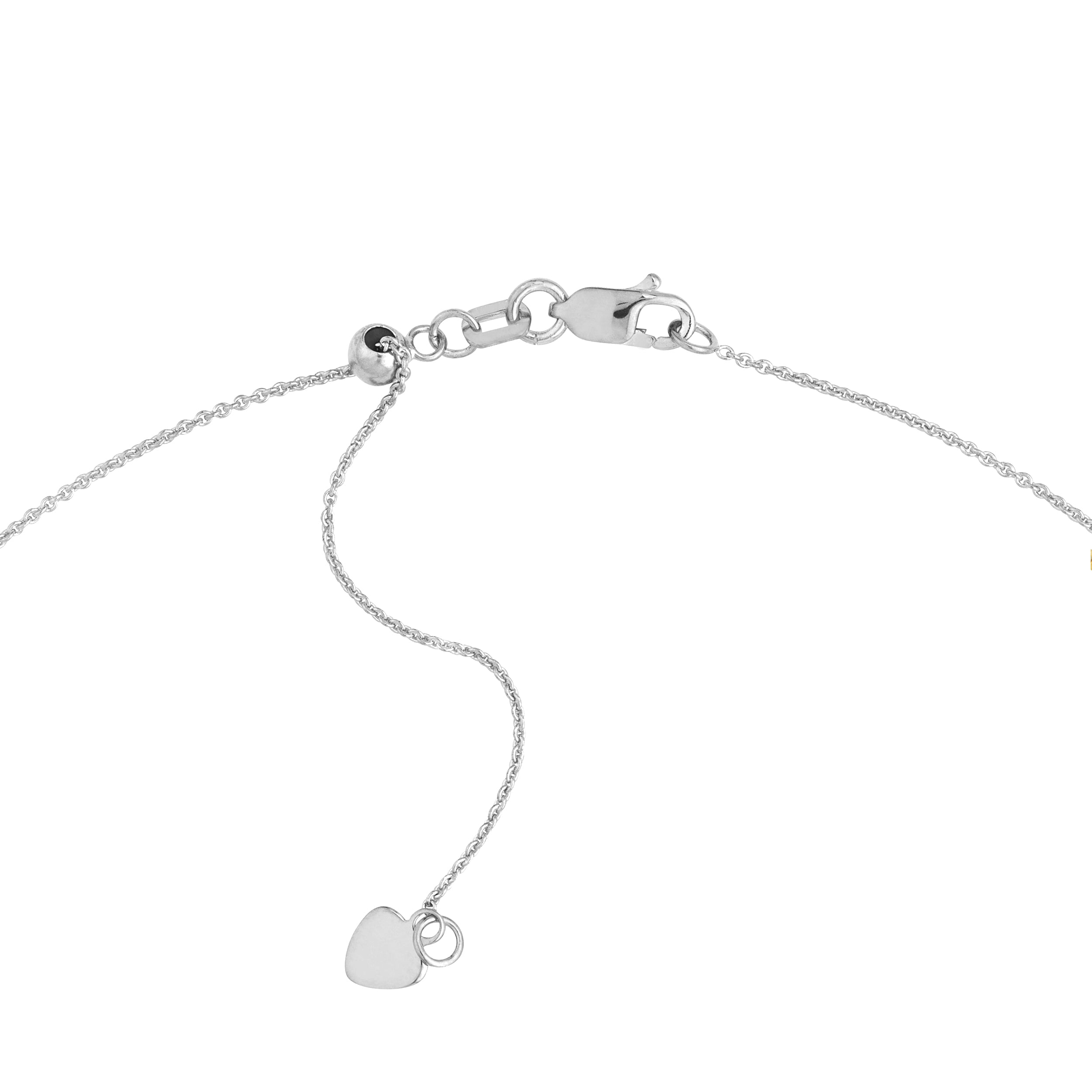 22" 0.9MM ADJUSTABLE CABLE CHAIN NECKLACE | STERLING SILVER | MF018186-92B - Brownlee Jewelers