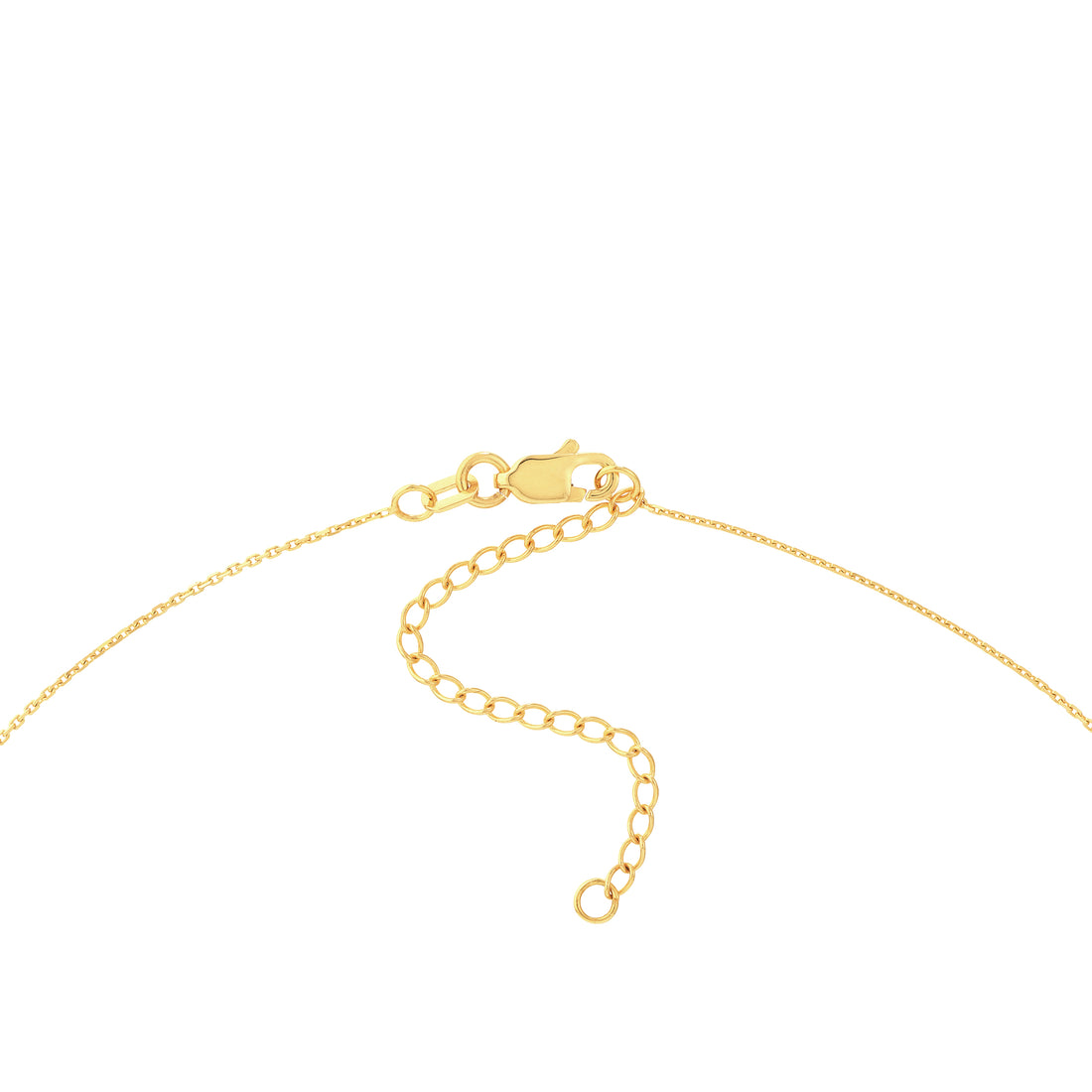18" ADJUSTABLE MINI BAR NECKLACE | 14K YELLOW GOLD | MF023688-14Y - Brownlee Jewelers