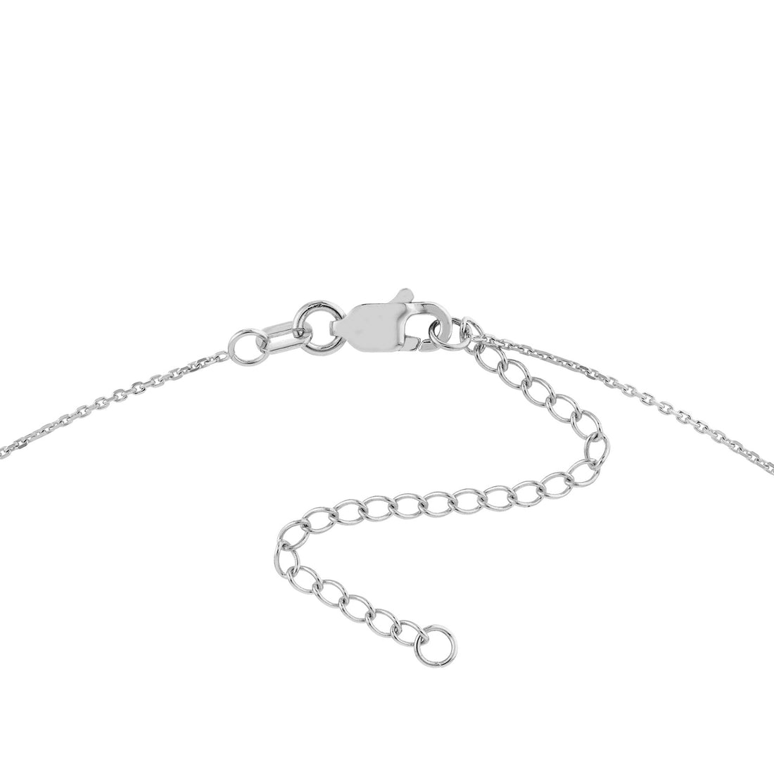 18" ADJUSTABLE THIN NECKLACE | 14K WHITE GOLD | MF023779-14B - Brownlee Jewelers