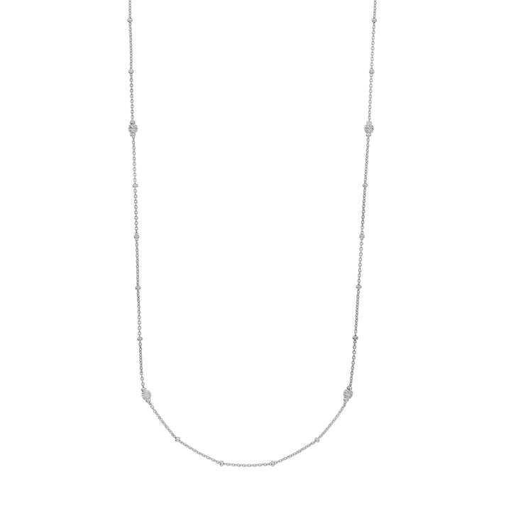 36" MULTICOLOR BEAD PENDANT NECKLACE | STERLING SILVER | MF023785-92B - Brownlee Jewelers