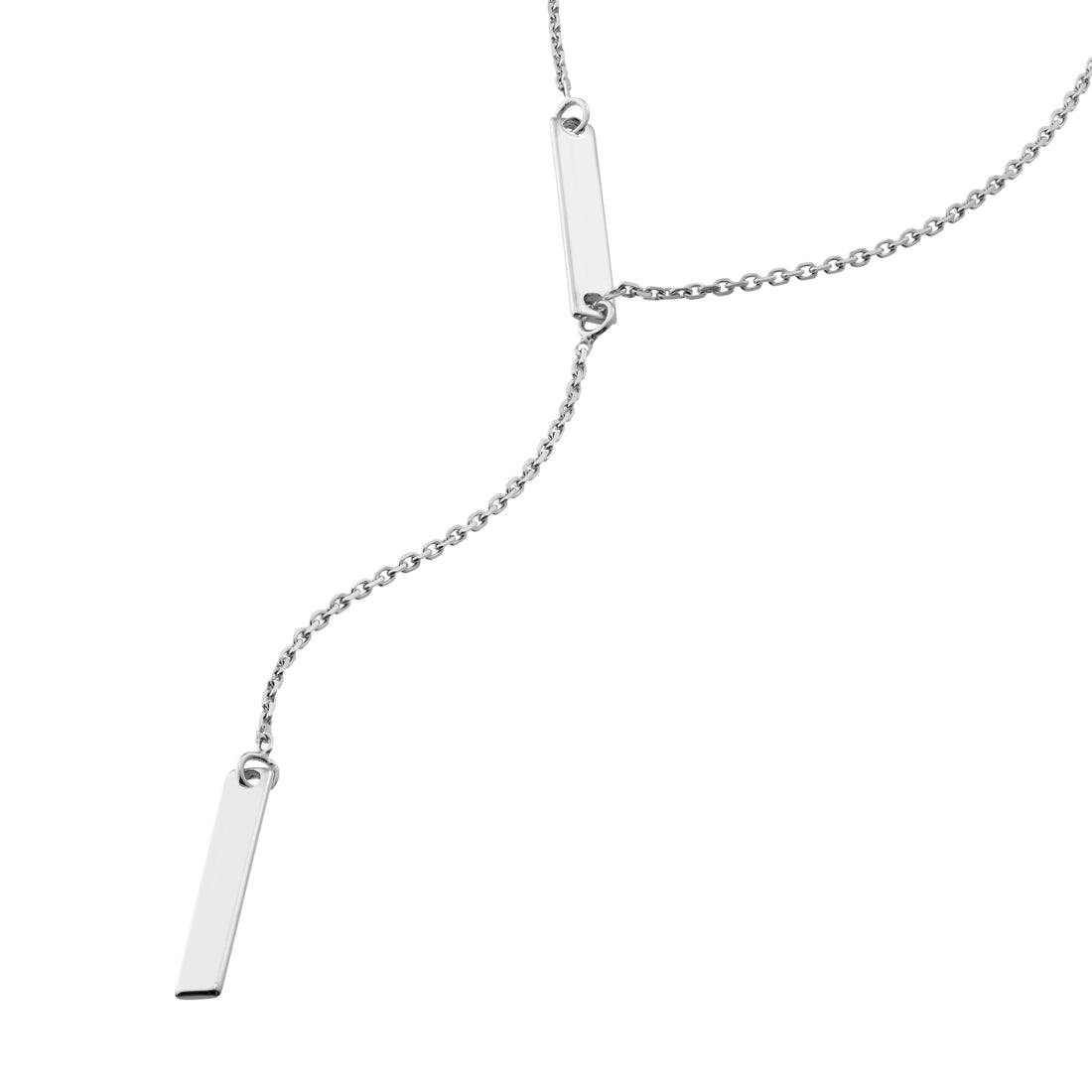 18" ADJUSTABLE DOUBLE BAR NECKLACE | STERLING SILVER | MF024026-92B - Brownlee Jewelers