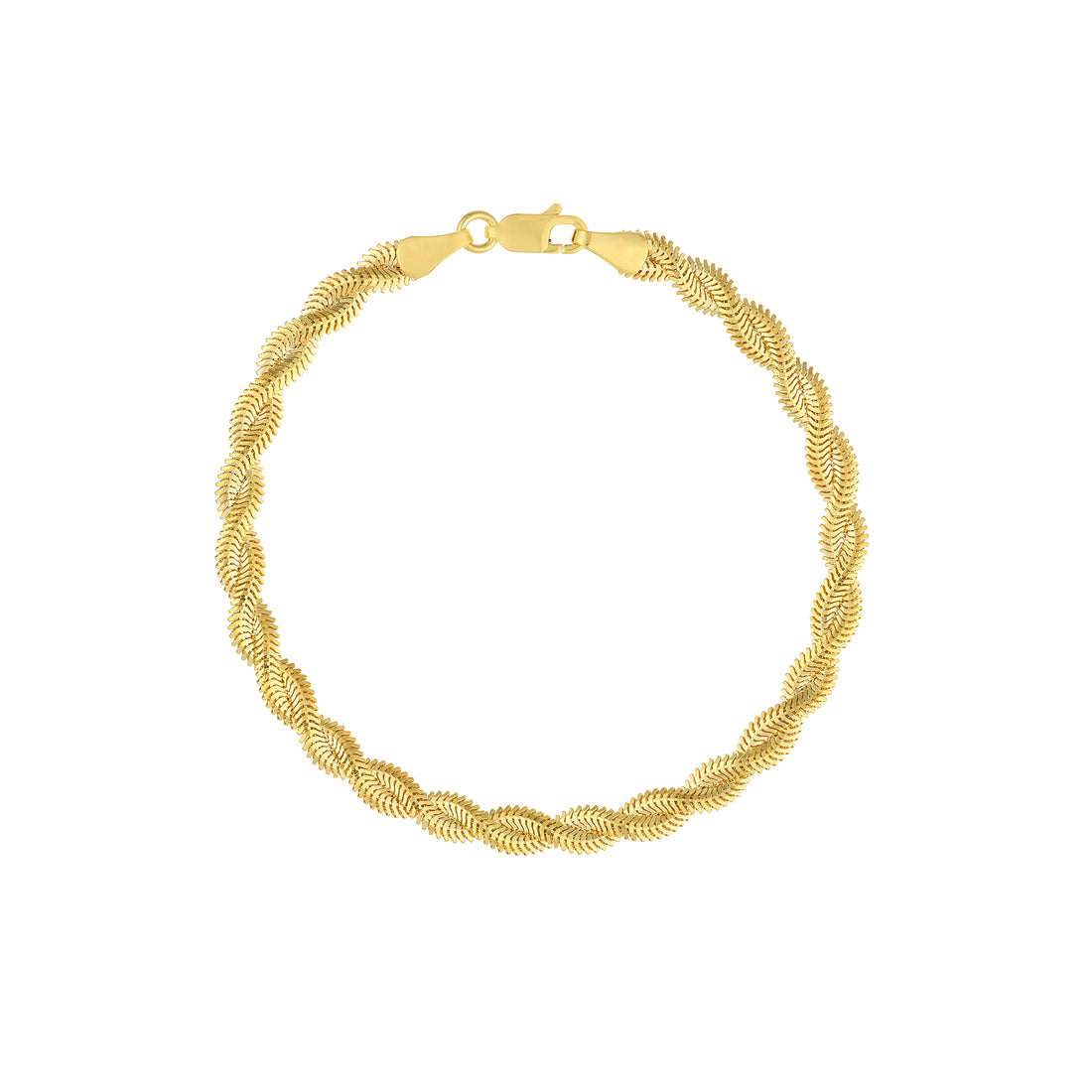 7.25" 2.6MM SNAKE CHAIN BRACELET | 14K YELLOW GOLD | MF024977-14Y - Brownlee Jewelers